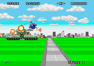 Super Thunder Blade (Launch Cart) Screenthot 2